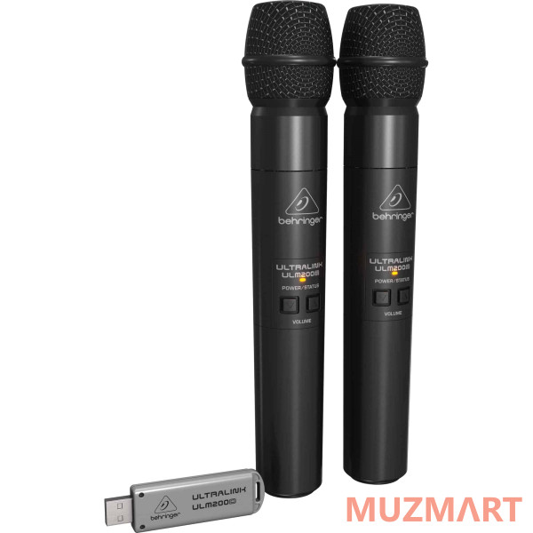 Behringer ULM202USB Радиосистема цифровая с двумя ручными передатчиками