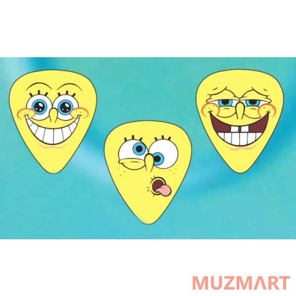 Spongebob SBP-SBL Набор медиаторов, Light 6 шт.