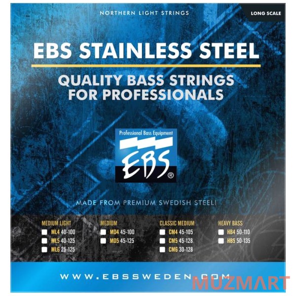 EBS SS-CM4 Струны для бас-гитары