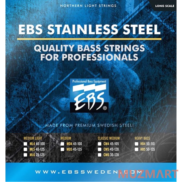 EBS SS-CM5 Струны для бас-гитары