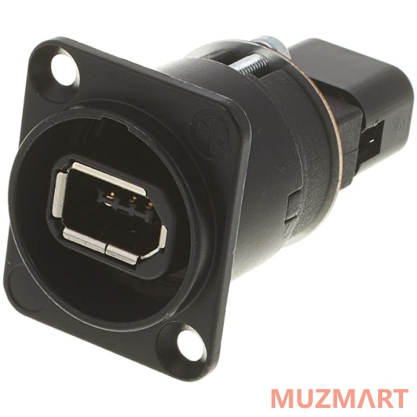 Neutrik NA1394-6-W-B Панельный разъем Firewire IEEE 1394 гнездо - Firewire IEEE 1394 гнездо