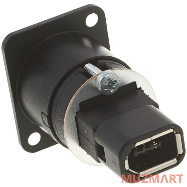 Neutrik NA1394-6-W-B Панельный разъем Firewire IEEE 1394 гнездо - Firewire IEEE 1394 гнездо