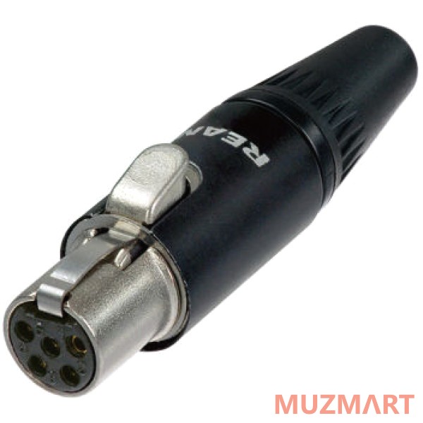 Neutrik RT5FC-B Кабельный разъем mini XLR female 5 контактов