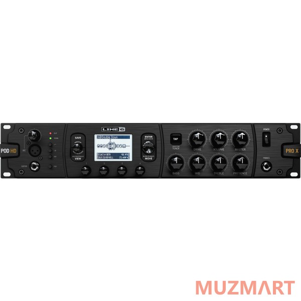 Line 6 POD HD PRO X Рэковый процессор эффектов для электро-, бас-гитары, вокала