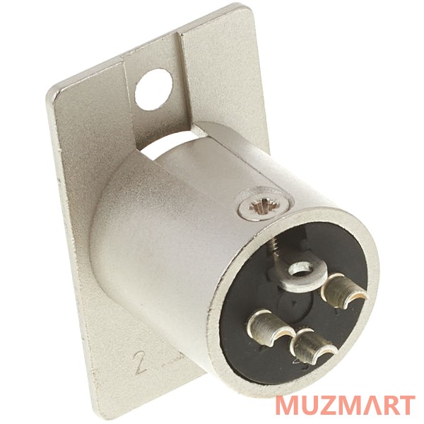 Neutrik NC3MP Панельный разъем XLR male