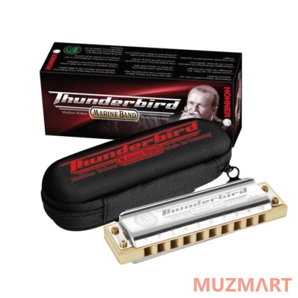 Hohner Marine Band Thunderbird Low Low F (M201175X) Губная гармоника с уроками