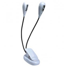 Aroma FL-9027WH Подсветка для пюпитра, 2х2 светодиода