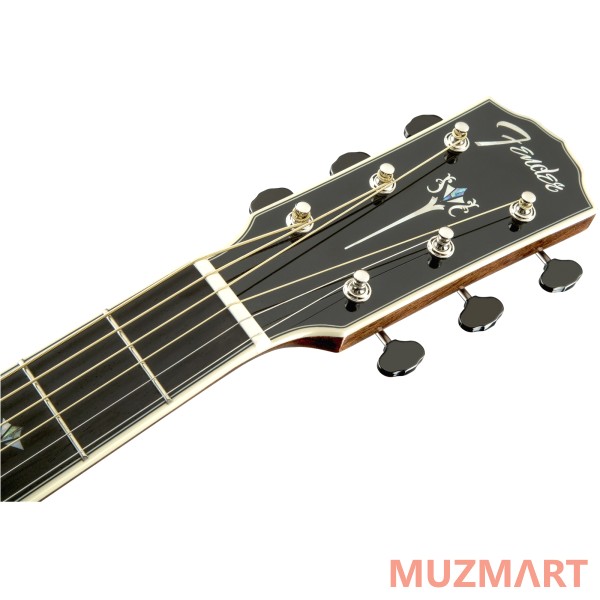 Fender PM-2 Deluxe Parlor SBST (Vintage Sunburst) Электроакустическая гитара