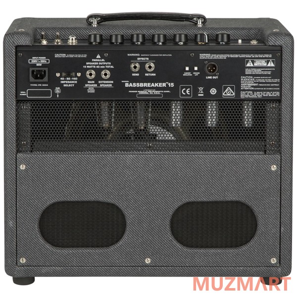 Fender BASSBREAKER 15 COMBO Ламповый гитарный комбоусилитель, 15Вт