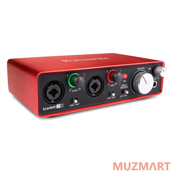 Focusrite Scarlett 2i2 2nd Gen USB аудио интерфейс