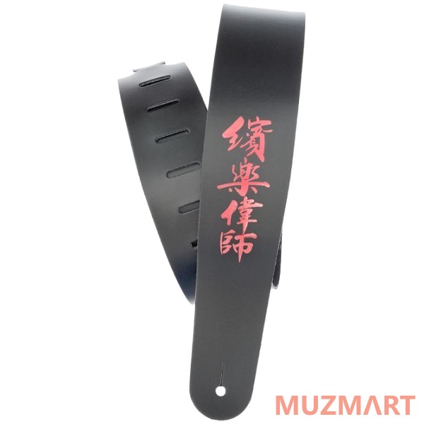 Planet Waves 25L-CHN Chinese Script Кожаный гитарный ремень