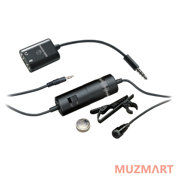 Audio-Technica ATR3350IS Микрофон петличный для смартфона
