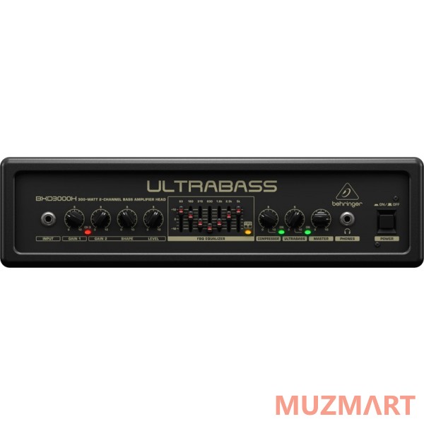 Behringer BXD3000H Басовый усилитель с FBQ, 300Вт
