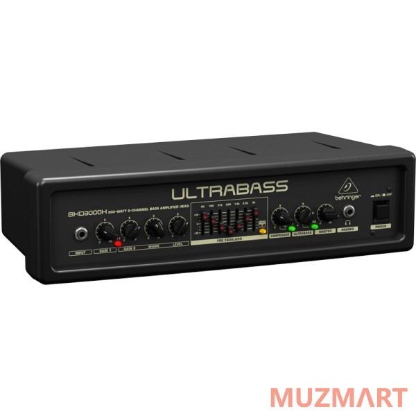 Behringer BXD3000H Басовый усилитель с FBQ, 300Вт