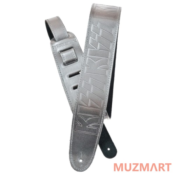 Planet Waves 25LK06 Кожаный гитарный ремень,  Kiss Double Platinum