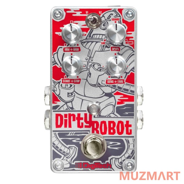 Digitech Dirty Robot Педаль эффектов Stereo Mini Synth