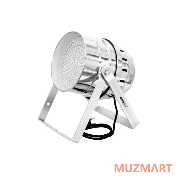 Eurolite LED PAR-64 RGBA 10 mm Floor silver Прожектор светодиодный