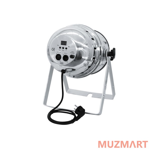 Eurolite LED PAR-64 RGBA 10 mm Floor silver Прожектор светодиодный