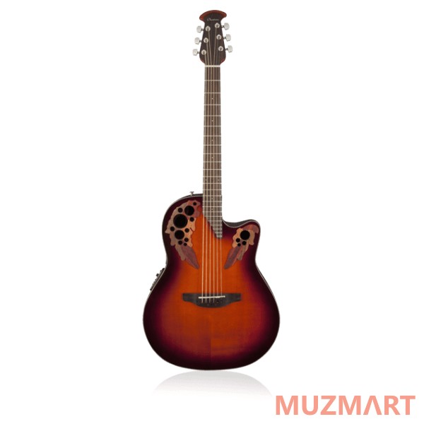 Ovation CE44-1 Celebrity Elite Mid Cutaway Sunburst гитара электроакустическая