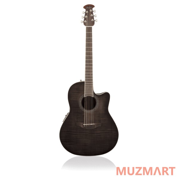 Ovation CS24P-TBBY Celebrity Standard Plus Mid Cutaway Trans Black Flame Maple гитара электроакустич
