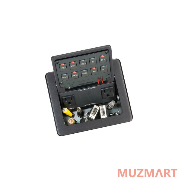 Crestron C2N-FTB-D-B Интерфейсный лючок и панель FlipTop с клавишами