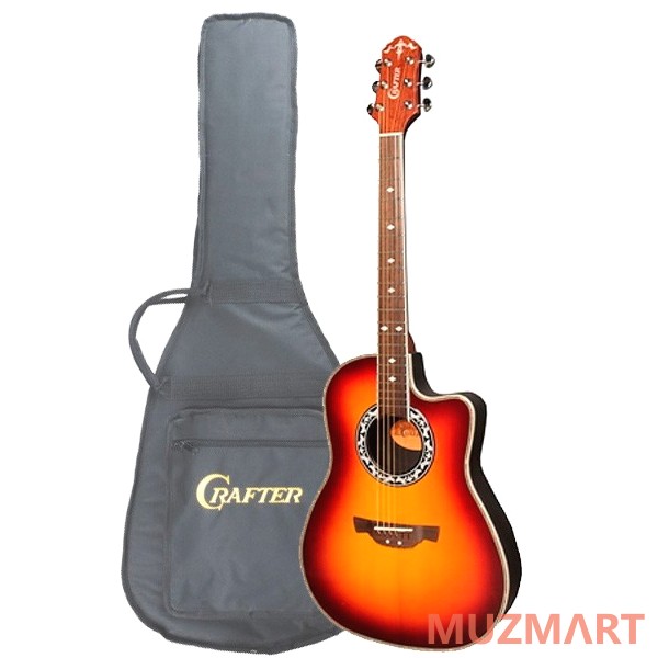 Crafter FSG-270EQ/TS Электроакустическая гитара с чехлом