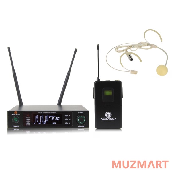 Arthur Forty PSC U-990B (UHF) Радиосистема c поясным передатчиком и гарнитурой
