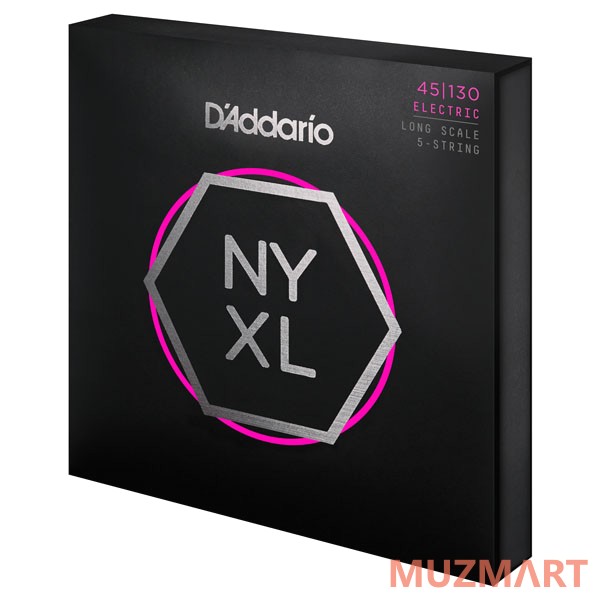 D'Addario NYXL45130 Струны для бас-гитары