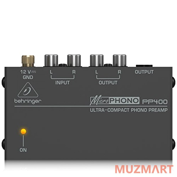 Behringer PP400 Предусилитель-корректор для проигрывателей виниловых дисков