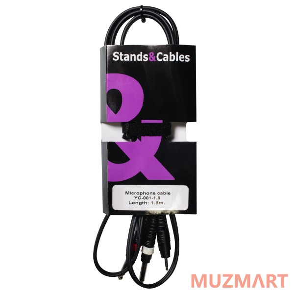 Stands&Cables YC-001-1.8 Инструментальный кабель 1.8 метра