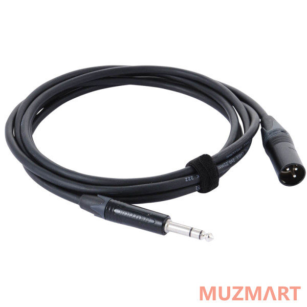 Cordial CPM 2,5 MV Кабель инструментальный XLR-Jack