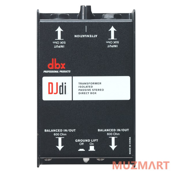 Dbx DJDI 2-канальный директ-бокс