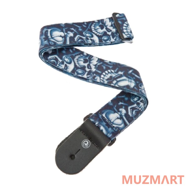 Planet Waves 50LT02 Skull Pile Гитарный ремень