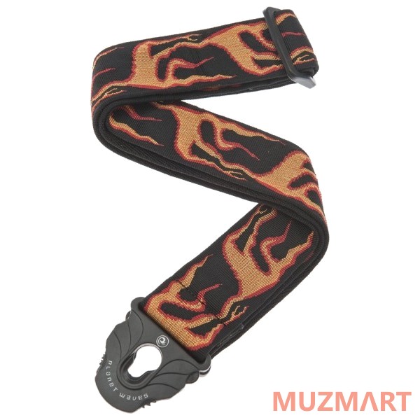 Planet Waves 50PLA01 Flames Гитарный ремень