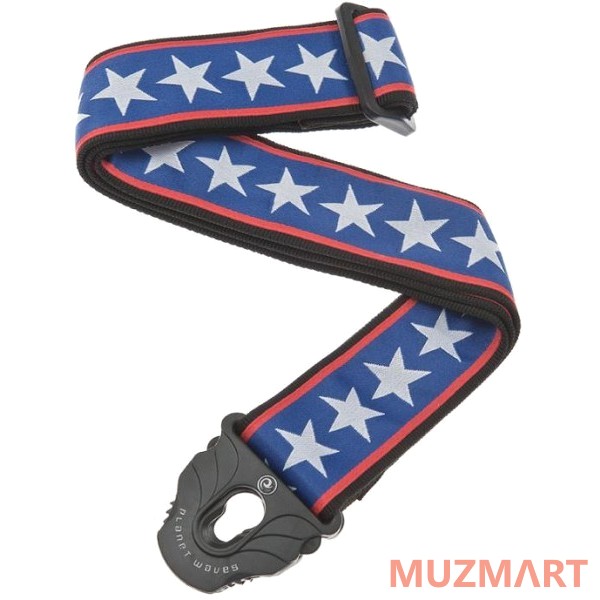 Planet Waves 50PLA10 Stars & Stripes Гитарный ремень