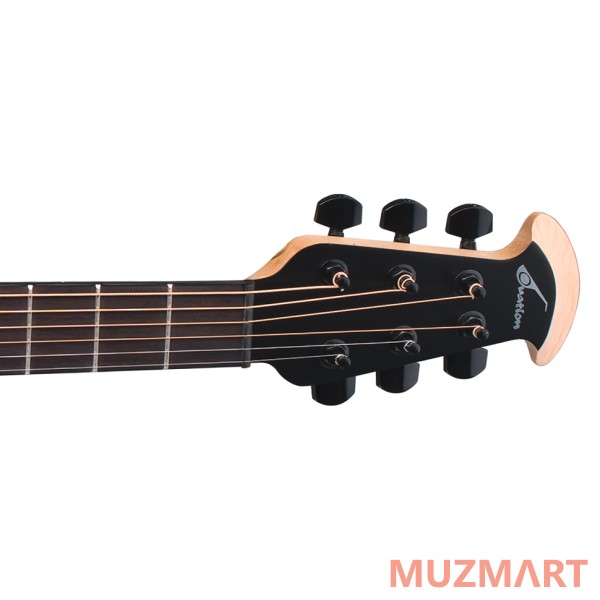 Ovation 1778TX-5 Elite TX Mid Cutaway Black Textured Электроакустическая гитара