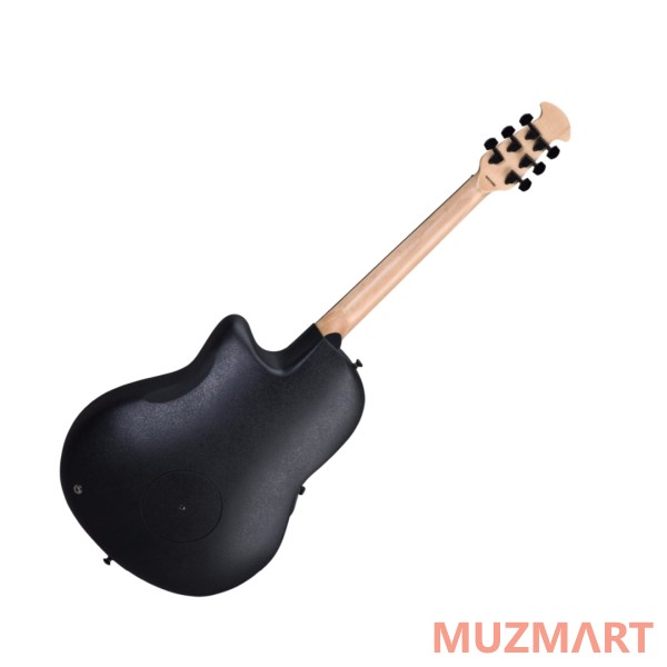 Ovation 1778TX-5 Elite TX Mid Cutaway Black Textured Электроакустическая гитара