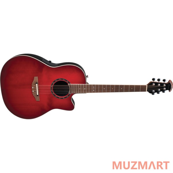 Ovation 2771AX-CCB Standard Balladeer Deep Contour Cutaway Cherry Cherry Burst Электроакустическая гитара