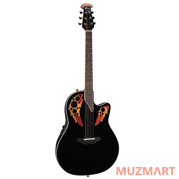 Ovation 2778AX-5 Standard Elite Deep Contour Cutaway Black Электроакустическая гитара
