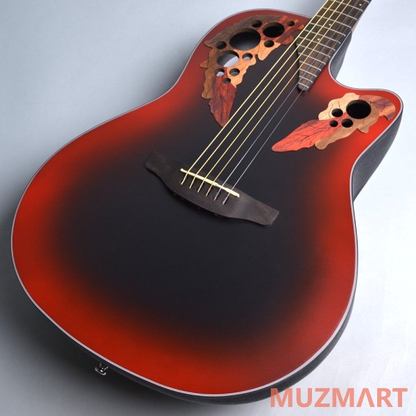 Ovation CE44-RRB Celebrity Elite Mid Cutaway Reversed Redburst Электроакустическая гитара