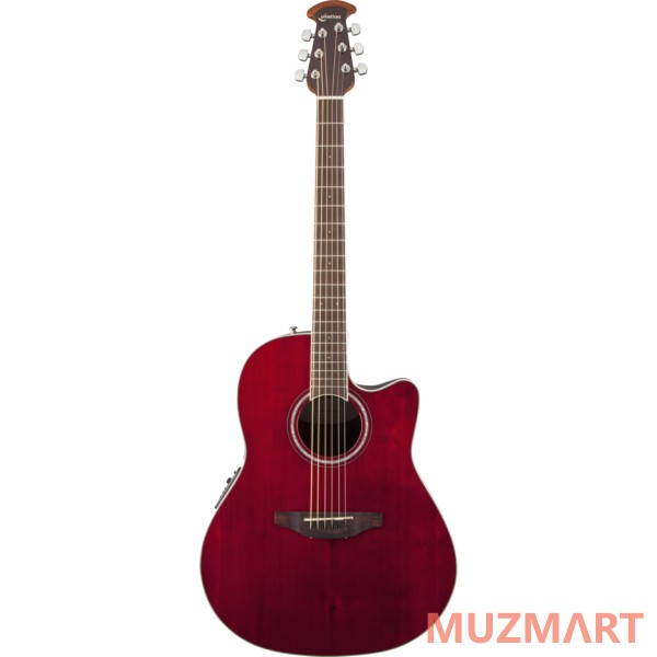 Ovation CS24-RR Celebrity Standard Mid Cutaway Ruby Red Электроакустическая гитара
