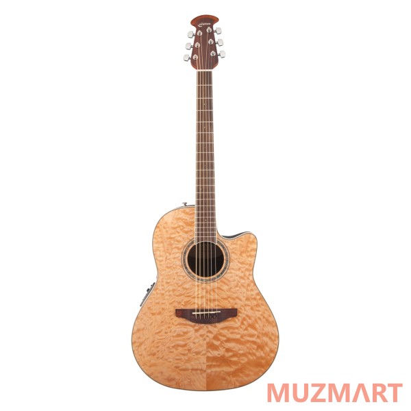 Ovation CS24P-4Q Celebrity Standard Plus Mid Cutaway Natural Quilt Maple Электроакустическая гитара