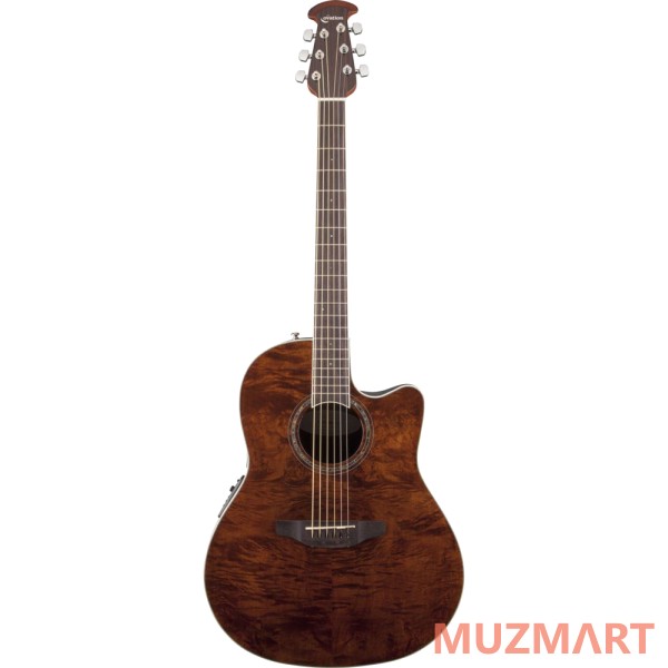 Ovation CS24P-NBM Celebrity Standard Plus Mid Cutaway Nutmeg Burled Maple Электроакустическая гитара