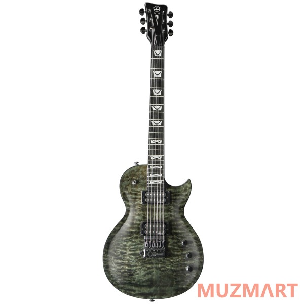 VGS Select Eruption Jet Black Faded Evertune Электрогитара