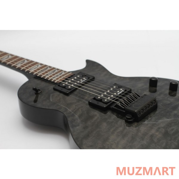 VGS Select Eruption Jet Black Faded Evertune Электрогитара