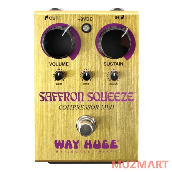 Dunlop WHE103 Saffron Squeeze Compressor Педаль компрессор