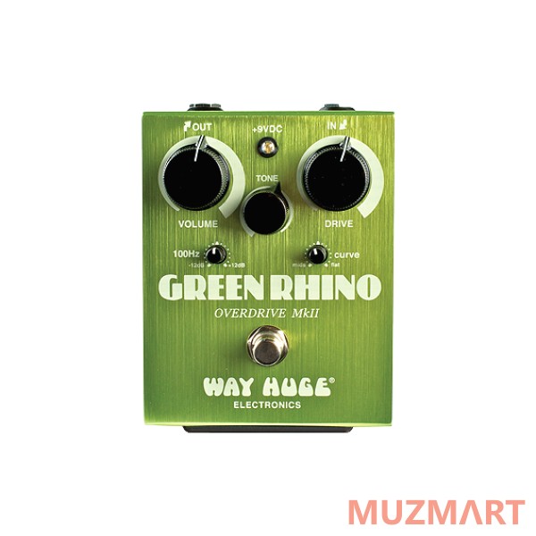 Dunlop WHE202 Green Rhino Overdrive Педаль овердрайв