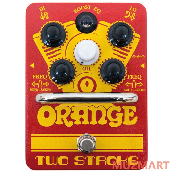 Orange Two Stroke Boost EQ Pedal Педаль бустер/параметрический эквалайзер