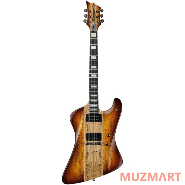DBZ DIAMOND HFRSM-CAR Hailfire SM Transparent Caramel Электрогитара