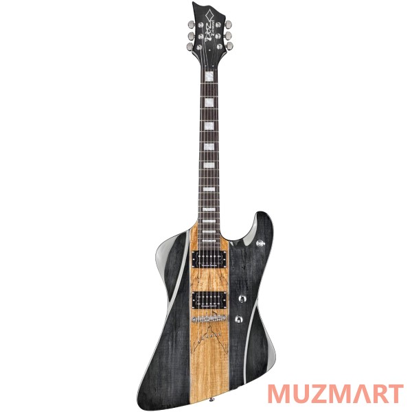 DBZ DIAMOND HFRSM-TC Hailfire SM Transparent Charcoal Электрогитара